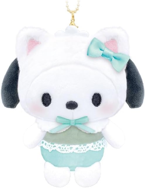 SANRIO JP Pochacco plush keychain