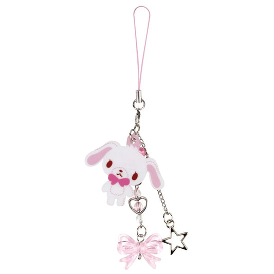 Sanrio JP Acrylic Charm Strap - Shiro Usa