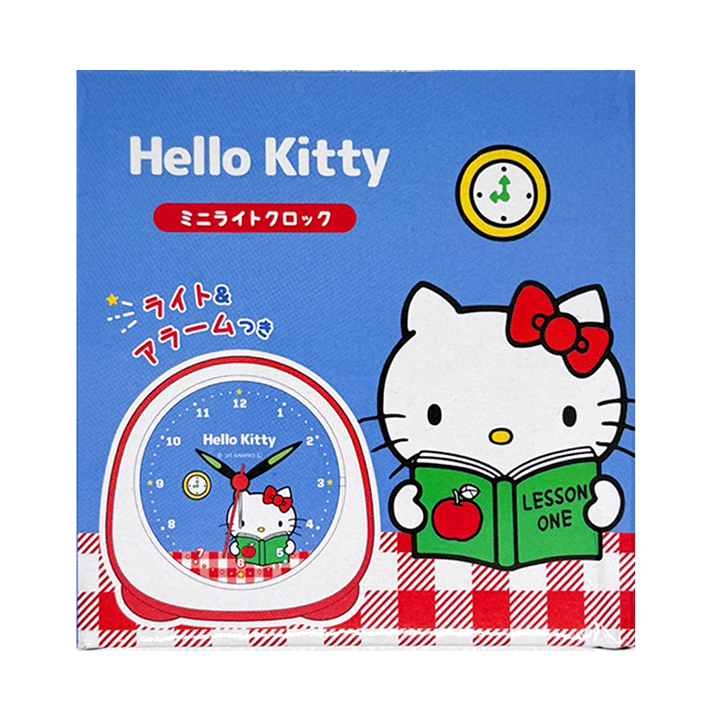 SANRIO JP Character Mini Light Clock-Hello Kitty