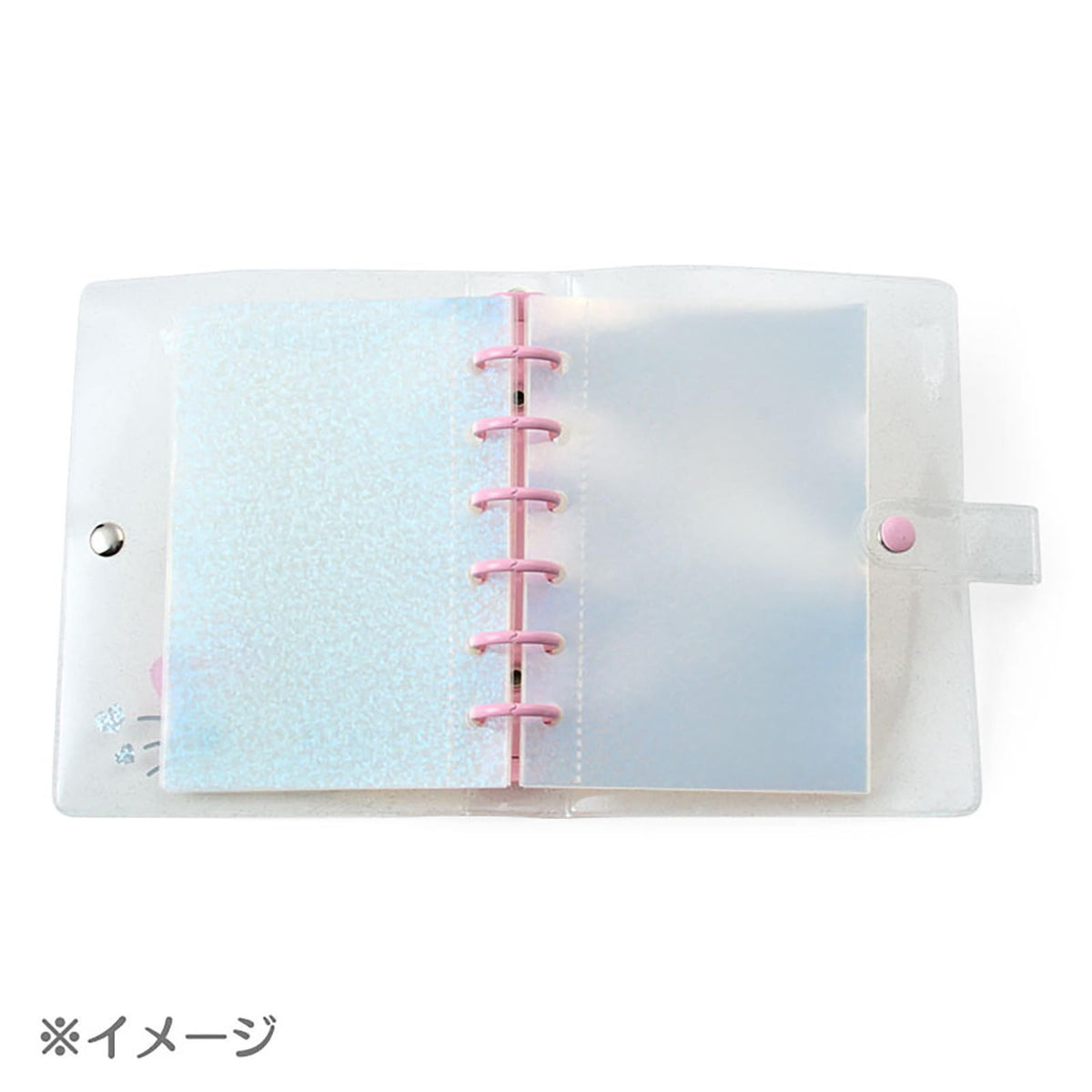 Sanrio JP Kuromi Sticker Book Clear Sticker Binder