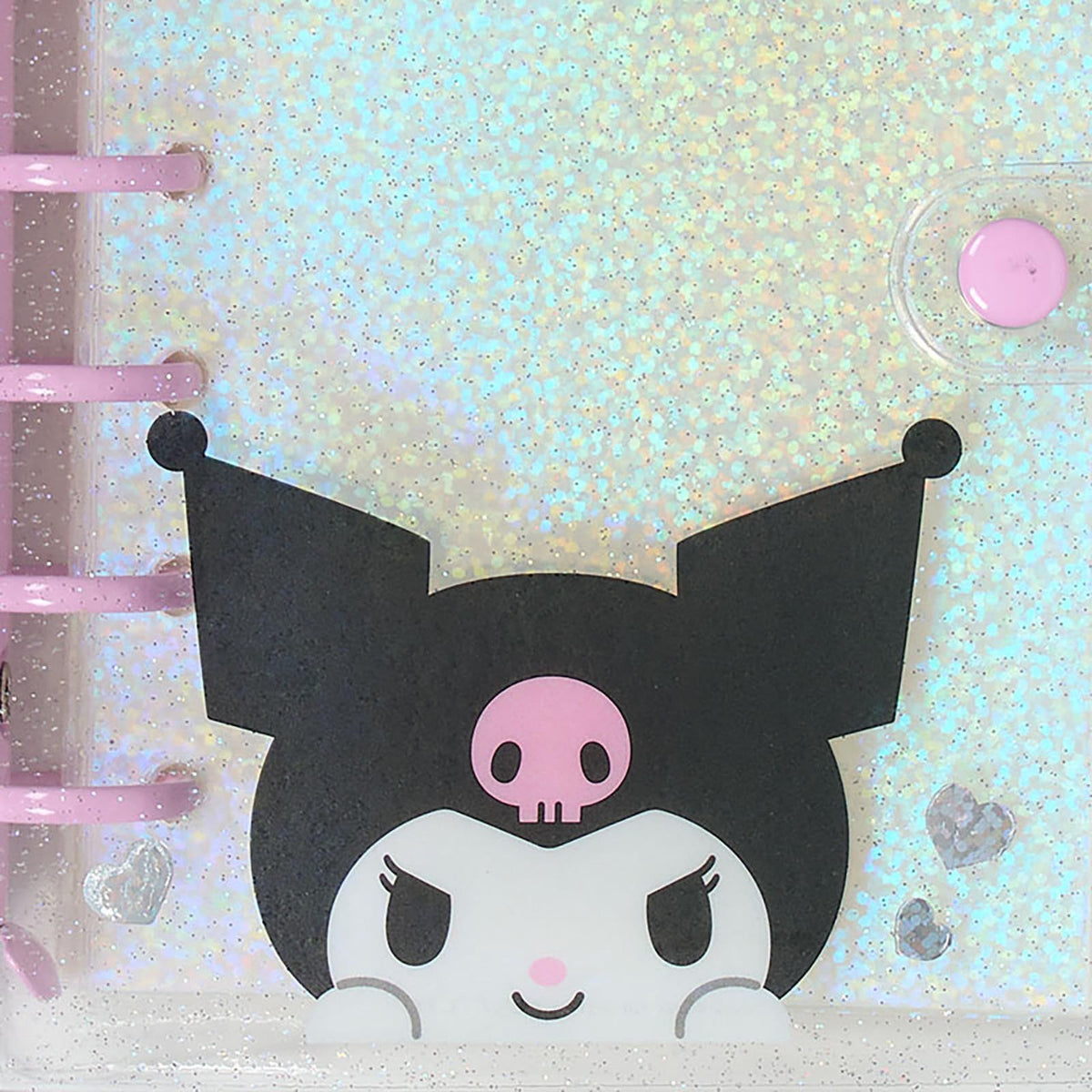 Sanrio JP Kuromi Sticker Book Clear Sticker Binder