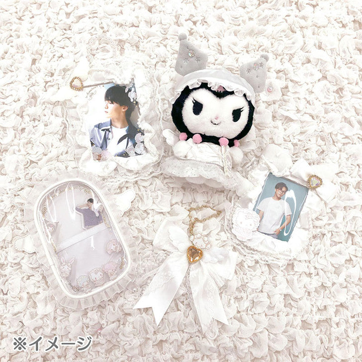 SANRIO JP Kuromi Trading Card Holder (Enjoy Idol Pure White Angel)