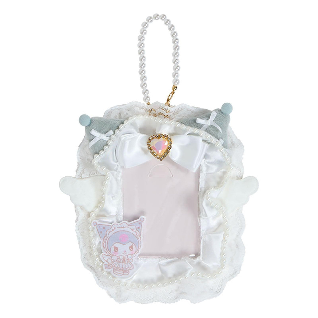 SANRIO JP Kuromi Trading Card Holder (Enjoy Idol Pure White Angel)