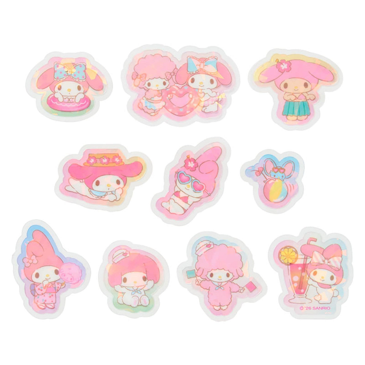 SANRIO JP MM Natsu Seal Drink Sticker