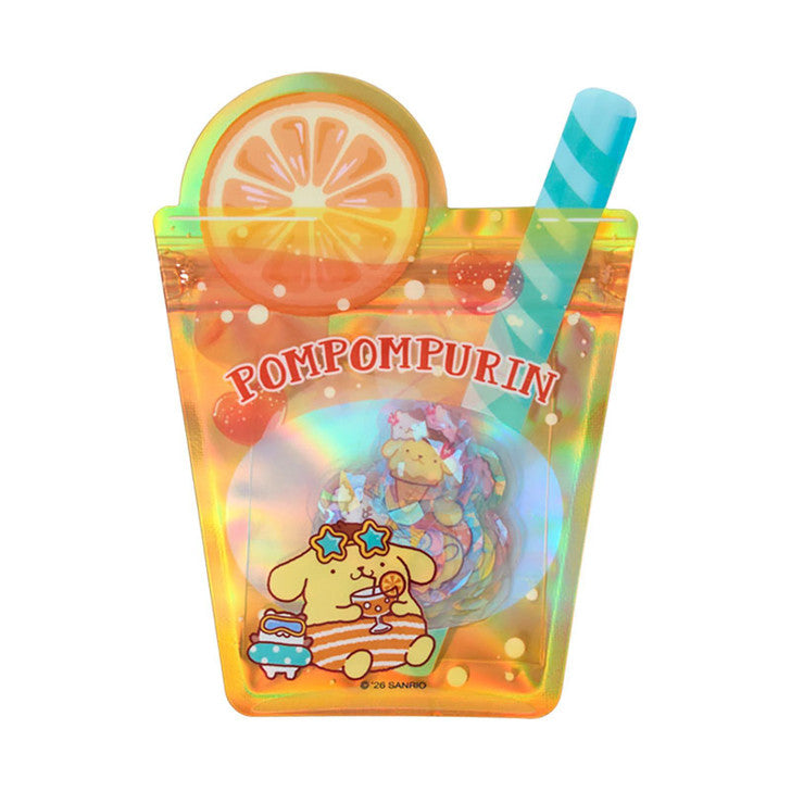 SANRIO JP PN Natsu Seal Drink Sticker