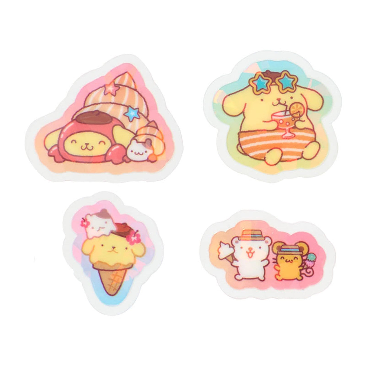 SANRIO JP PN Natsu Seal Drink Sticker