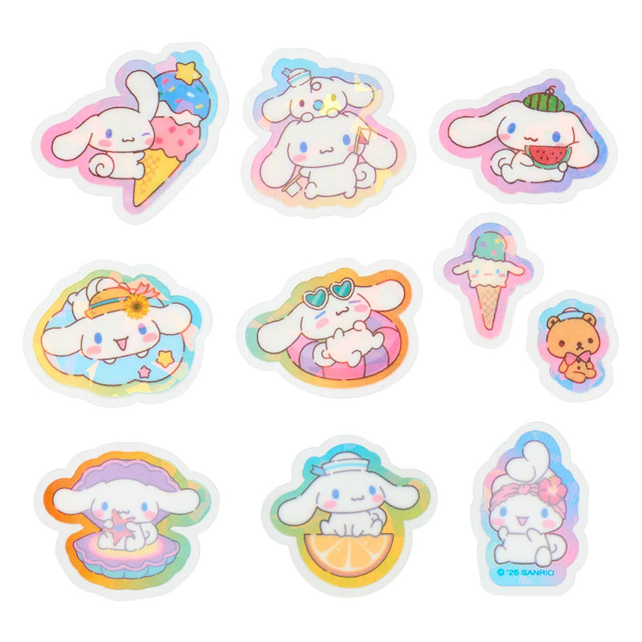 SANRIO JP CN Natsu Seal Drink Sticker