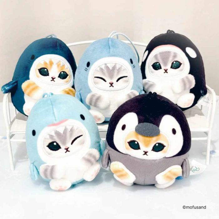 Mofusand Sea Creatures Nyanko Plushie