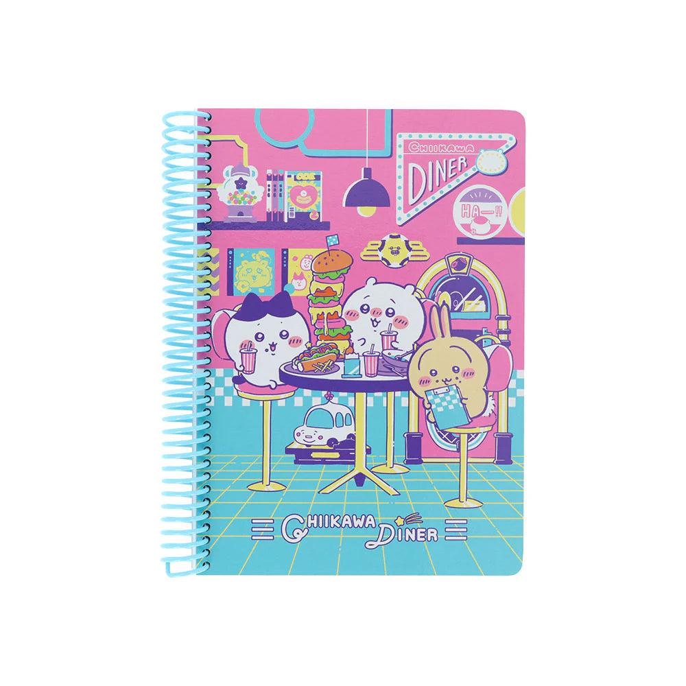 Chiikawa JP Ring Notebook B6 (Chiikawa DINER Lunch)