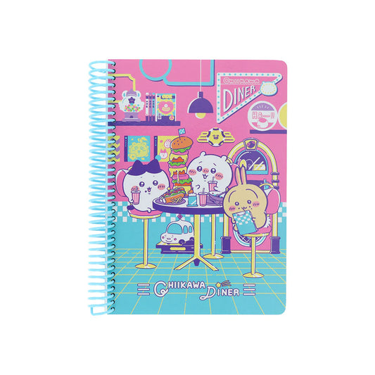 Chiikawa JP Ring Notebook B6 (Chiikawa DINER Lunch)