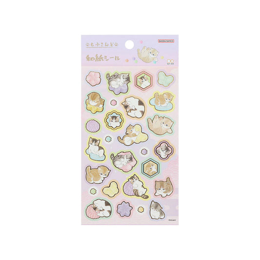 Mofusand Japanese paper stickers (Wasanbon)