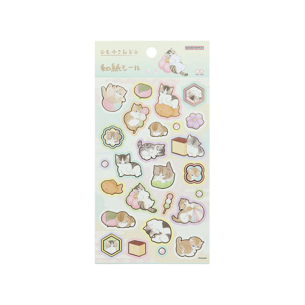 Mofusand Washi Stickers (Japanese sweets)