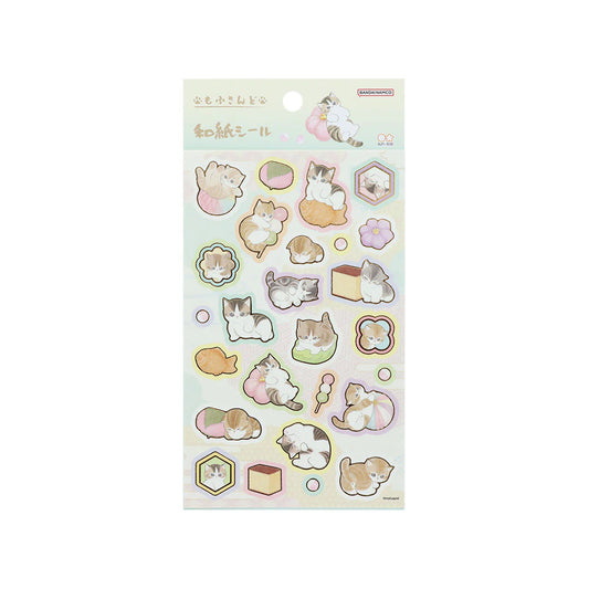 Mofusand Washi Stickers (Japanese sweets)