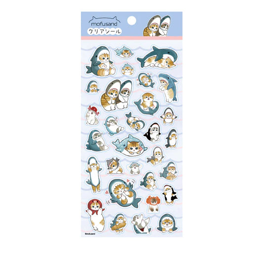 Mofusand clear sticker 5
