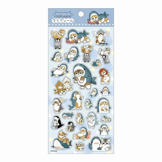Mofusand clear sticker 7