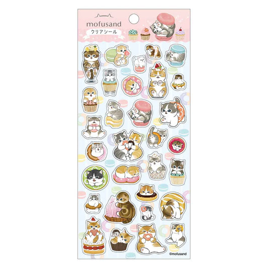 Mofusand clear sticker 8