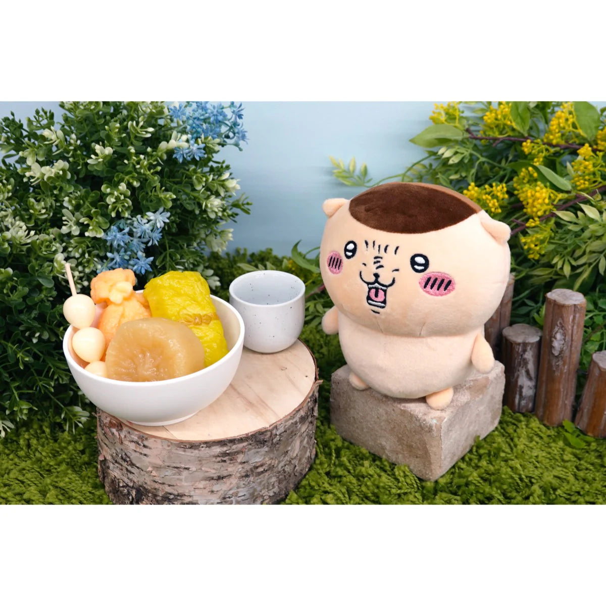 Chiikawa JP Potetama Plush Toy (Kurimanju)