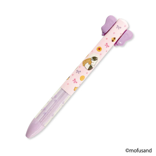 mofusand JP Ribbon Ballpoint Pen (Cookie Nyan)