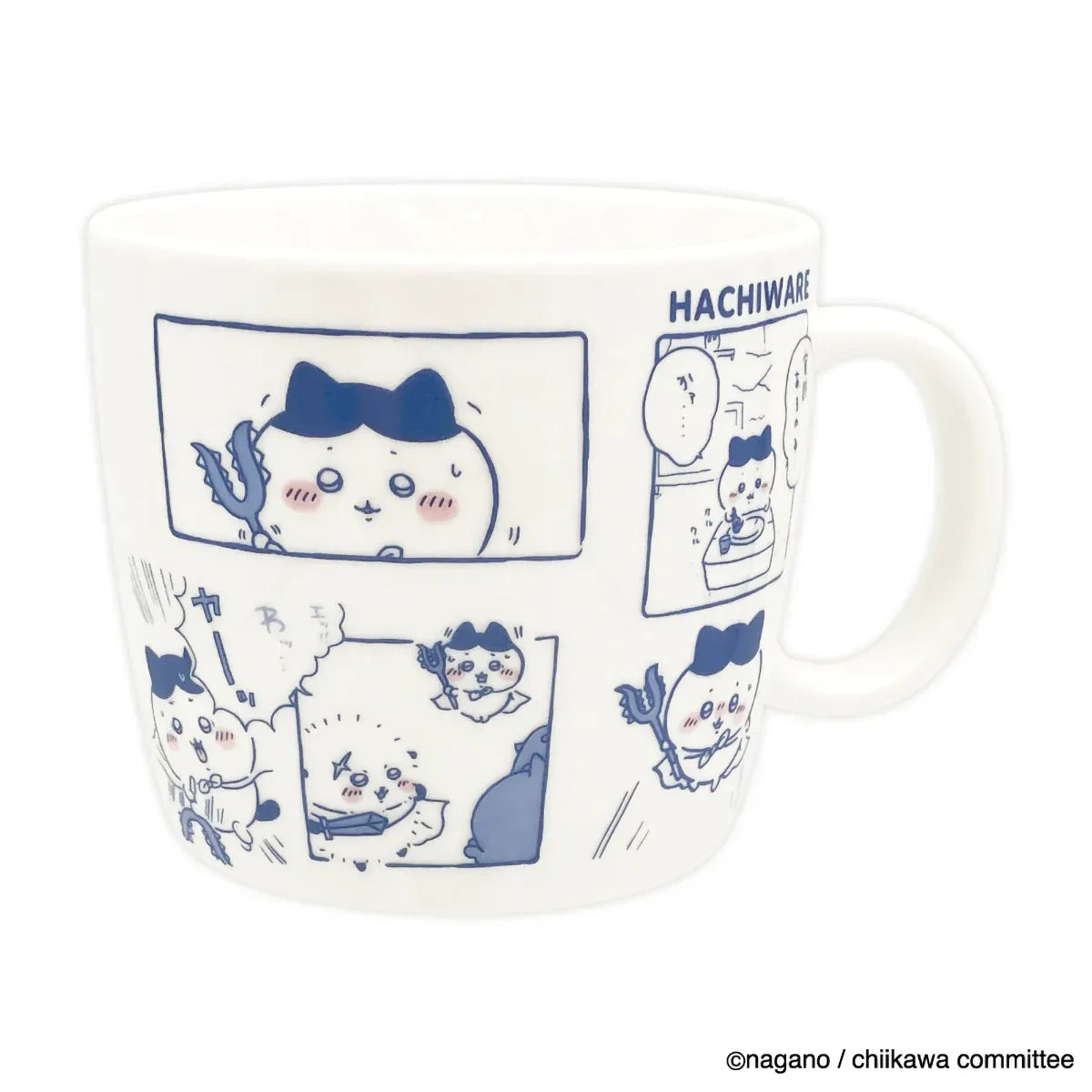 Chiikawa JP Comic Mug (Confidence - Hachiware)