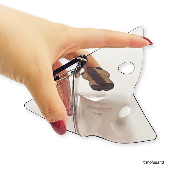 Mofusand Clear triangle pouch (Panda Nyan)