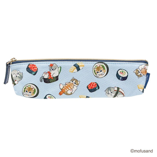 Mofusand JP Slim Pen Pouch Chirimen-Sushi