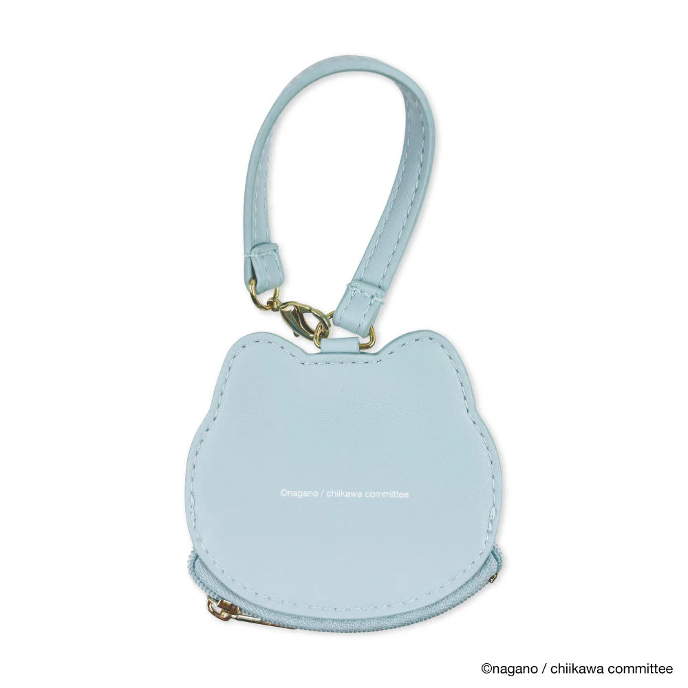 Chiikawa JP Sagala Mini Pouch with Face-Hachiware