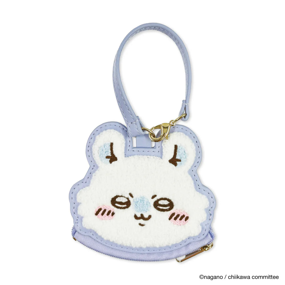 Chiikawa JP Sagala Mini Pouch with Face-Momonga