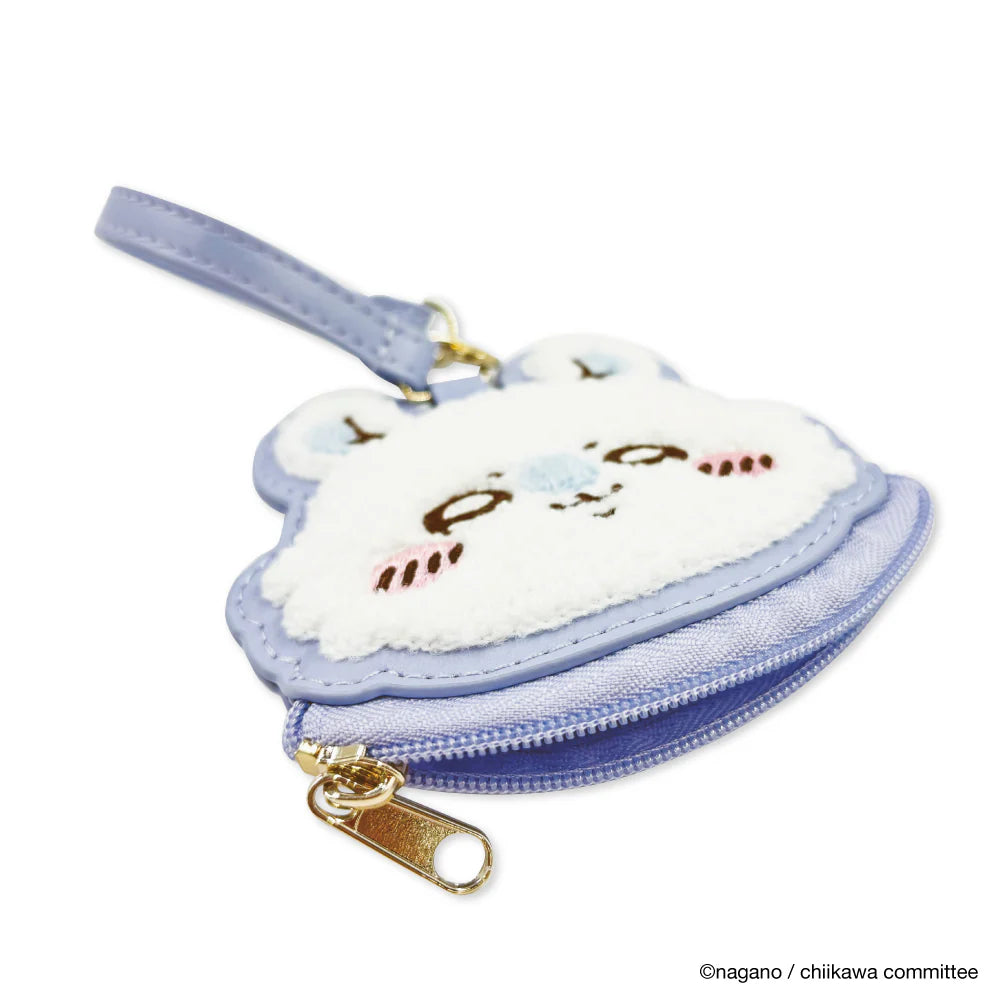 Chiikawa JP Sagala Mini Pouch with Face-Momonga