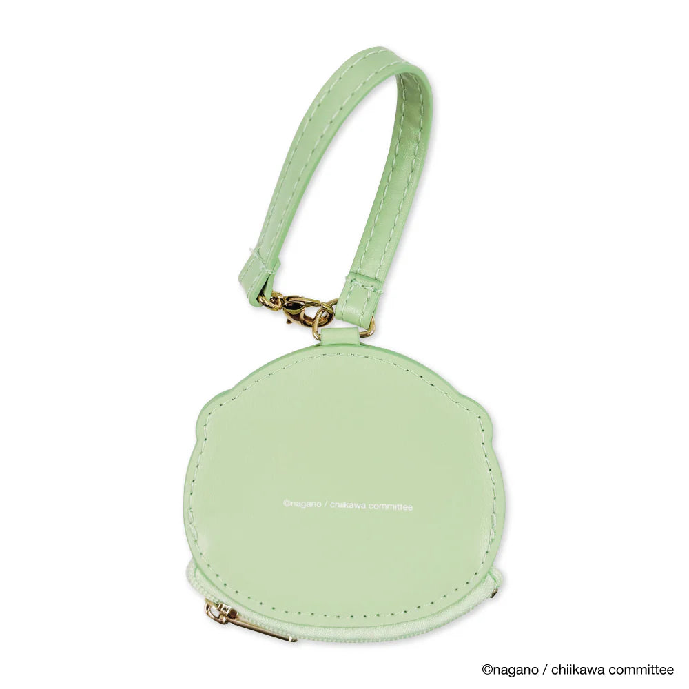 Chiikawa JP Sagala Mini Pouch with Face-Kurimanju