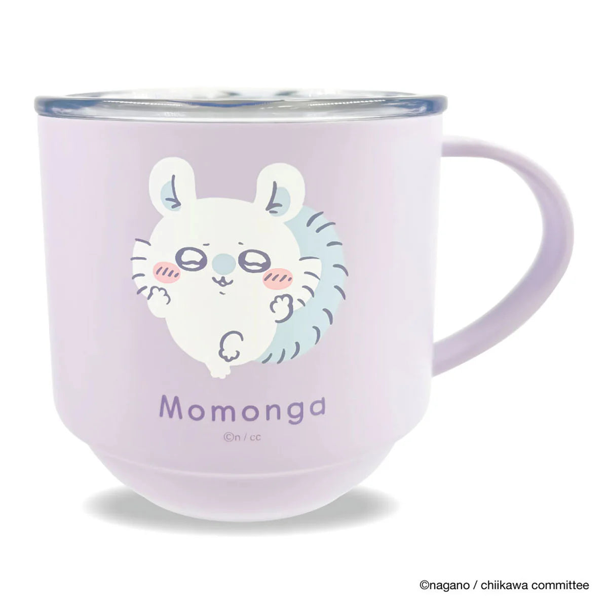 Chiikawa JP Stackable Stainless Steel Mug with Lid (Flying Squirrel)