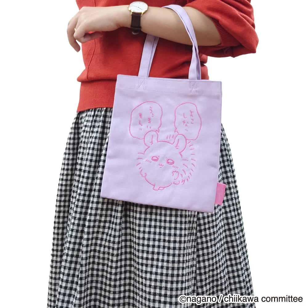 Chiikawa JP Embroidered Mini Tote Bag (Flying Squirrel)