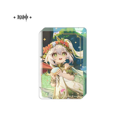 Genshin Impact - Acrylic Ornament with Glitter / Quicksand Effect - Nahida - 55x85mm