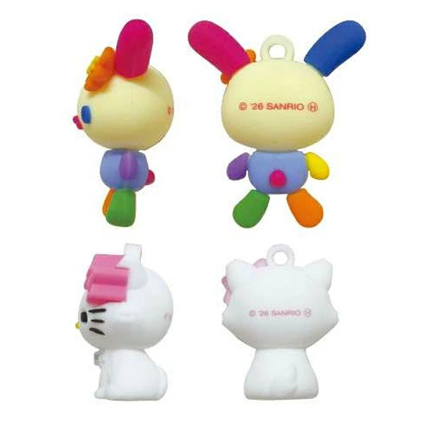 Sanrio JP Characters PVC Pair Keychain Usahana & Charmy Kitty