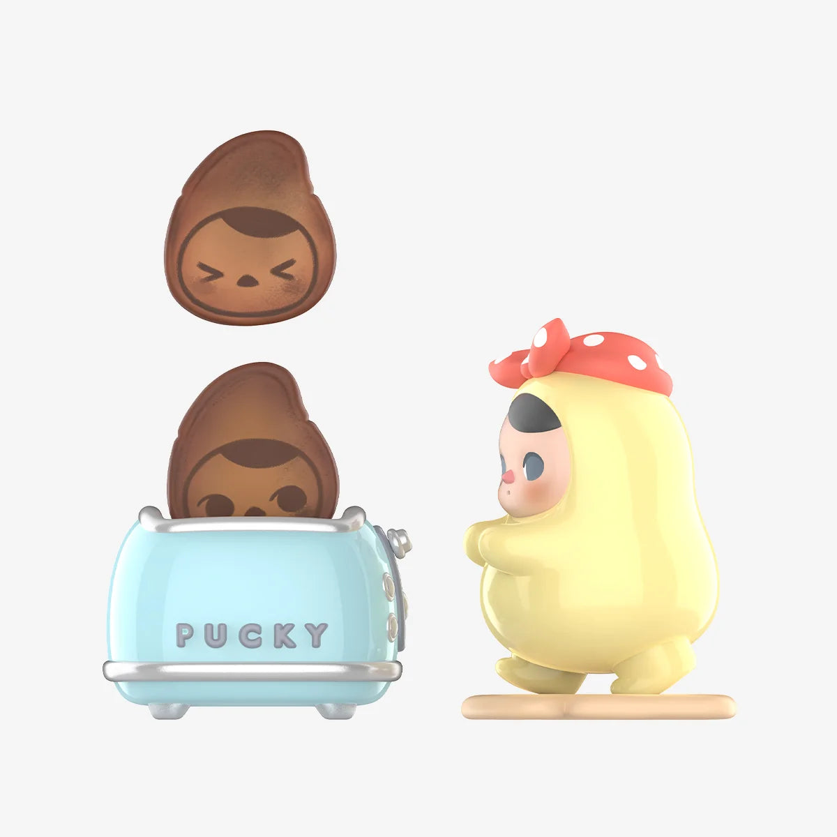 POPMART PUCKY Home Time Series Figures