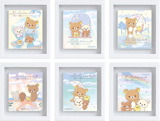 Japan San-X Secret Mini Frame Magnet - Rilakkuma : Rainy Day to Sunny Blind Box