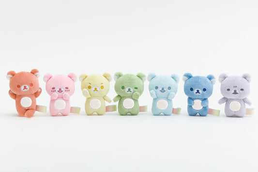 SANX Rainy Day Rilakkuma Rainbow Palm Plush Toy
