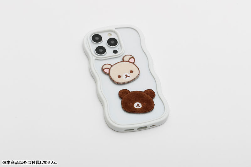 Rilakkuma JP Fluffy Patch Sticker Rilakkuma