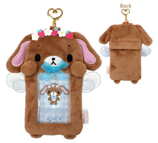 Sanrio JP - Sugarbunnies Fluffy Pass Case - Black Rabbit