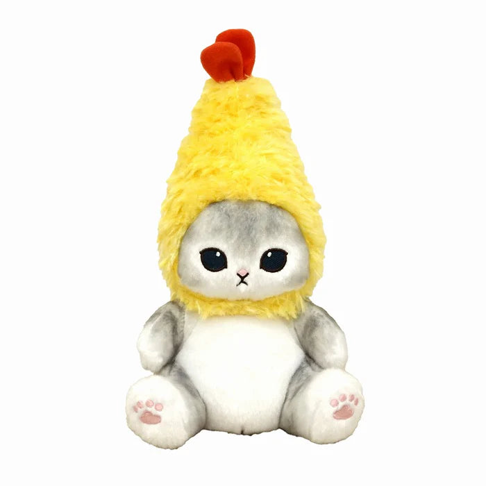 MOFUSAND Petitama Plush toy (Ebi Nyan / Gray)