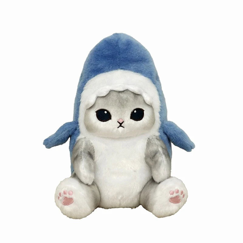 Mofusand Potetama stuffed toy(Shark Nyan Gray)