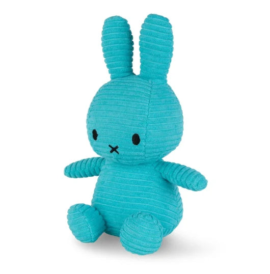 Miffy ECO Corduroy - 23 cm - Teal 