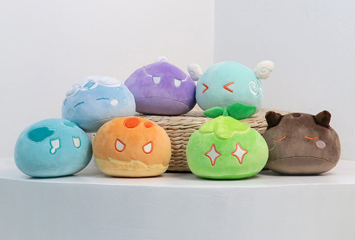 Genshin Impact Slime Series Plush Figure: Dendro-Slime 15cm