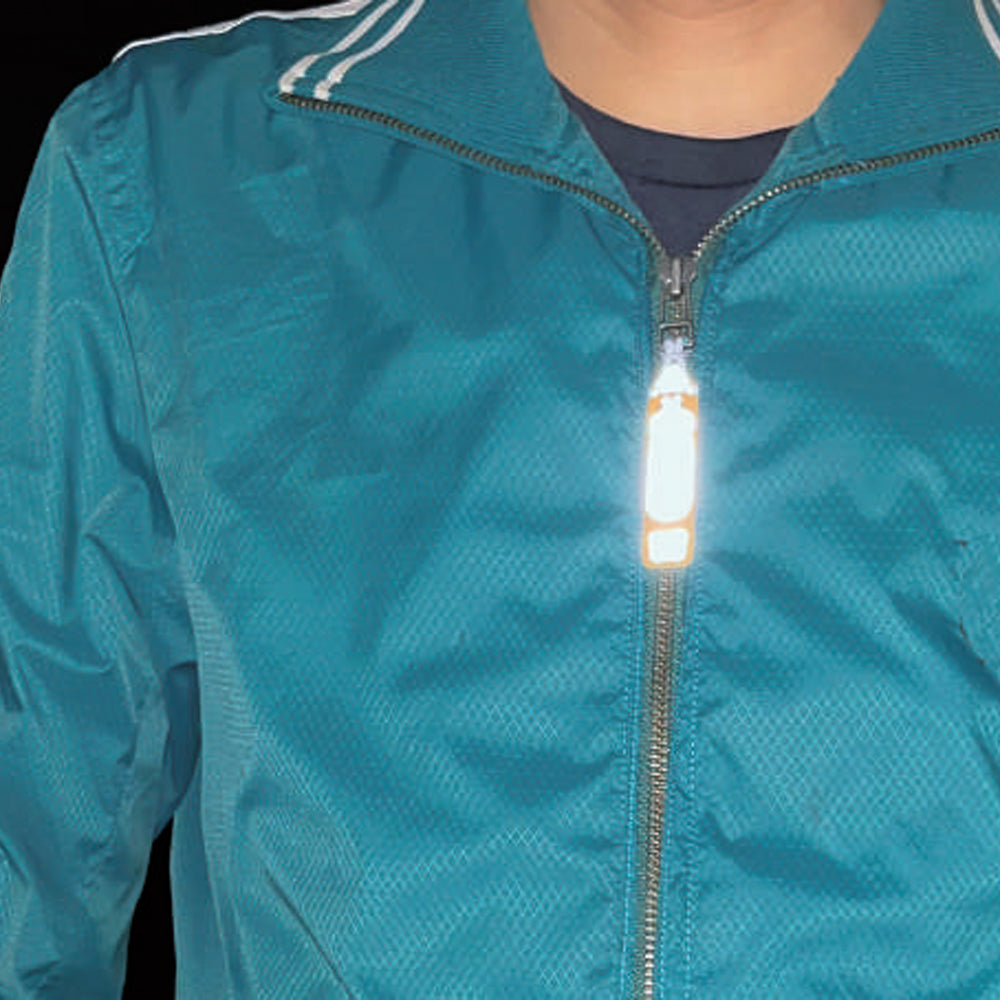 DECOLE JP reflector zipper tag shiba