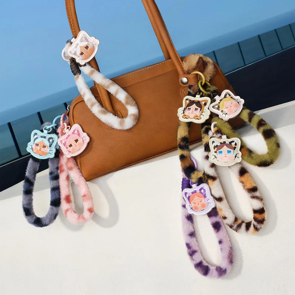 POPMART CRYBABY Wild but Cutie Series-PhoneCharm Blind Box