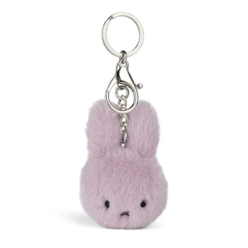 Miffy ECO Fuzzy Keychain - 8 cm - Lilac