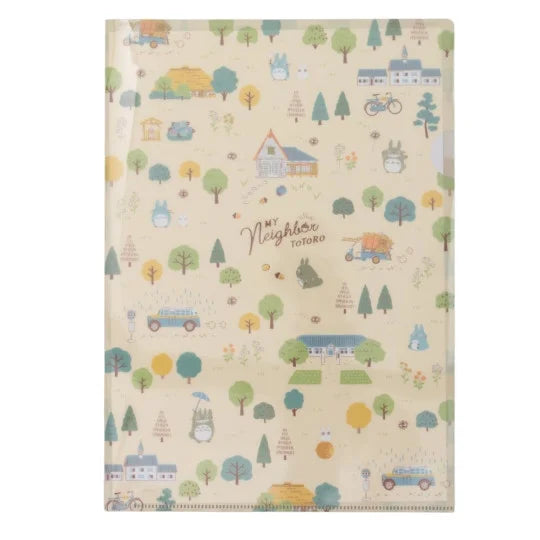My Neighbor Totoro A4 Size Clear Folder Totoro Forest deep colour