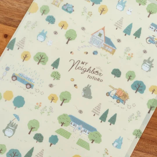 My Neighbor Totoro A4 Size Clear Folder Totoro Forest deep colour