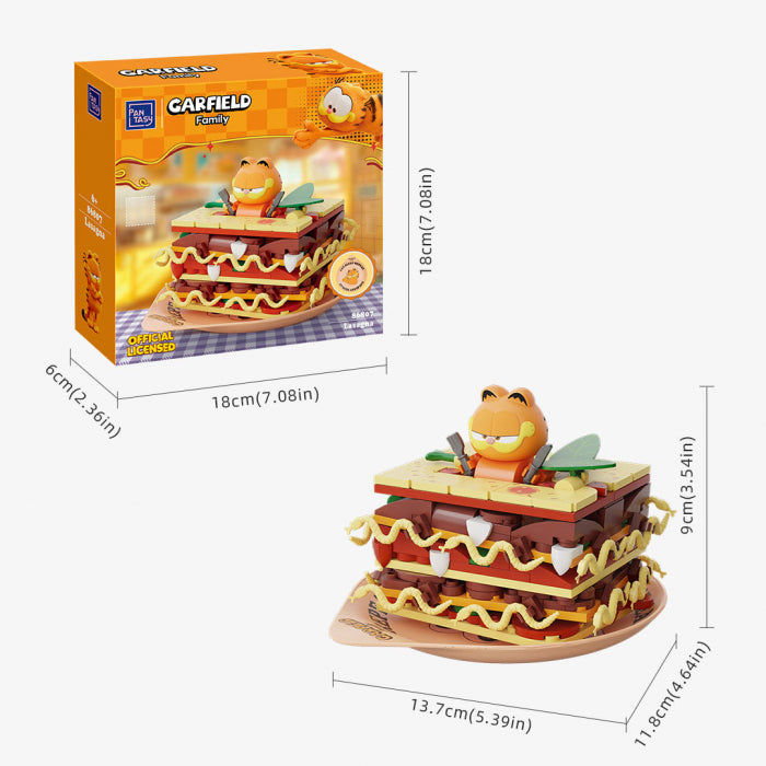 Pantasy EU Garfield Foodie Lasagna Building block