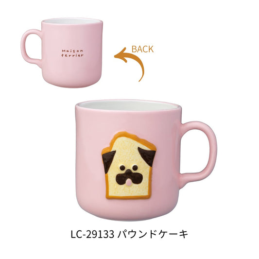 DECOLE JP relief mug  pound cake