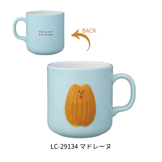 DECOLE JP relief mug  madeleine